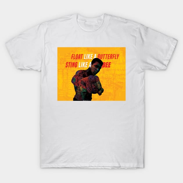 Float Like a Butterfly T-Shirt by Inspire Change